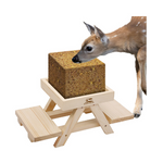 Picnic Table Deer Block Feeder